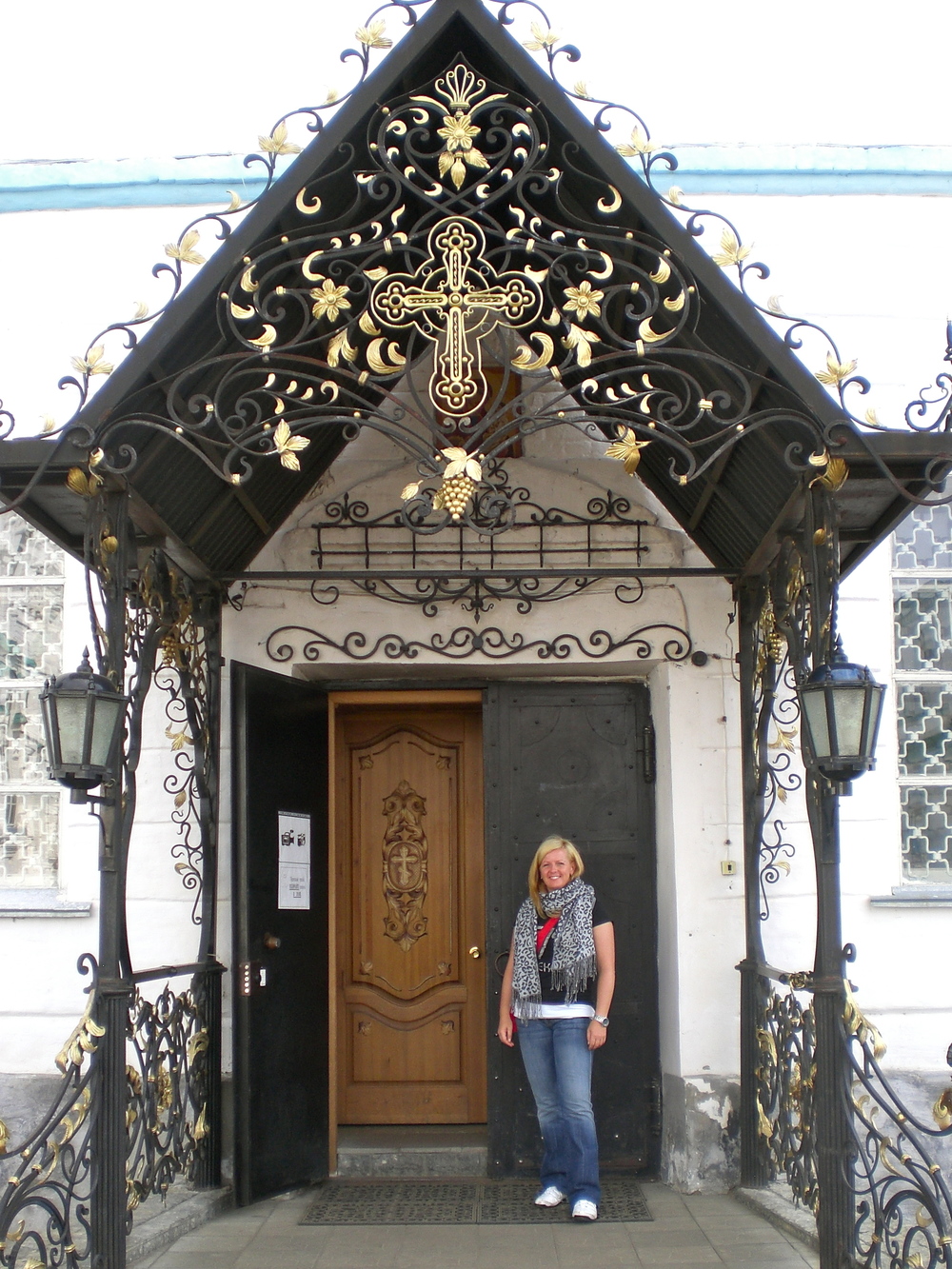 At the Kazan monastery.