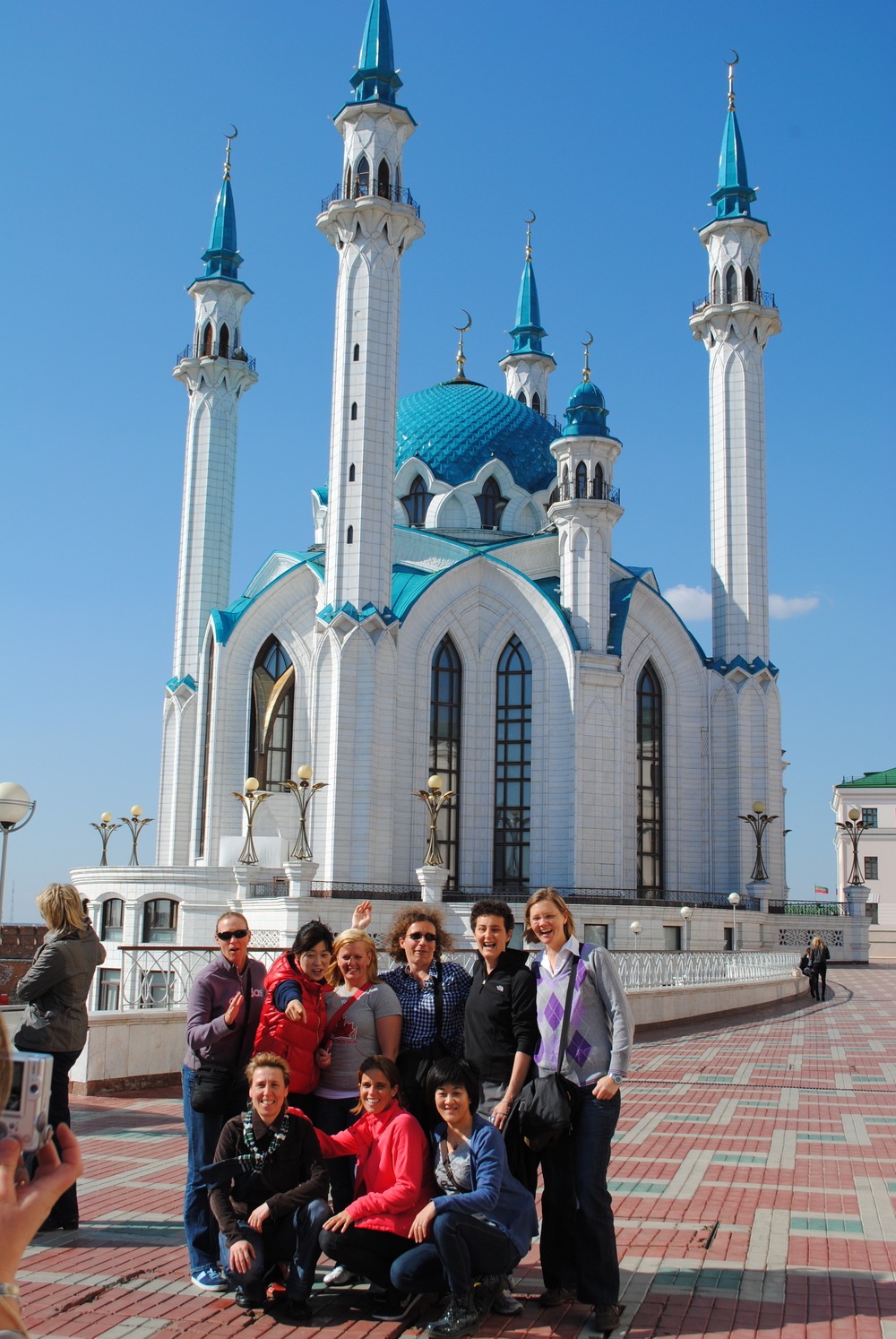 Kazan Mosque with the gang.
