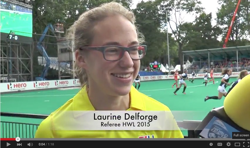 Laurine Delforge Interviewed at HWL 2015