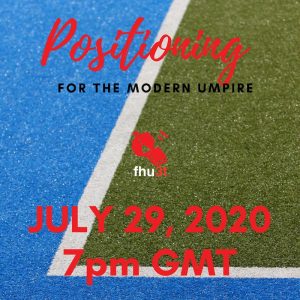 Positioning for the modern hockey umpire, how to adapt to the modern game