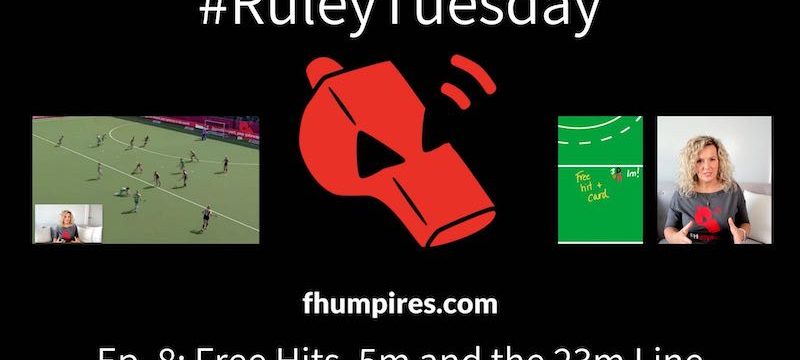 How to Apply the Rules of Hockey | Free Hits, 5m & the 23m Line | #RuleyTuesday Ep. 8