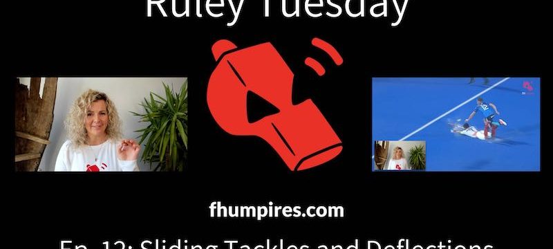 Sliding Tackles and Deflections | How to Apply the Rules of Hockey | #RuleyTuesday Ep. 12