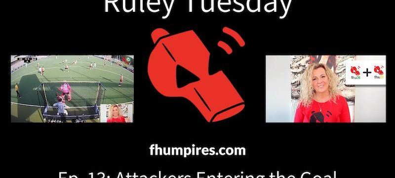 Attackers Entering and Running Behind the Goal | How to Apply the Rules of Hockey | #RuleyTuesday Ep. 13