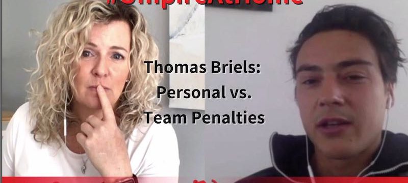 Personal vs. Team Penalties | Thomas Briels | Hockey Umpiring and Rules