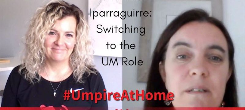 Switching to the UM Role | Soledad Iparraguirre  | Hockey Umpiring Skills| #UmpireAtHome #TBT