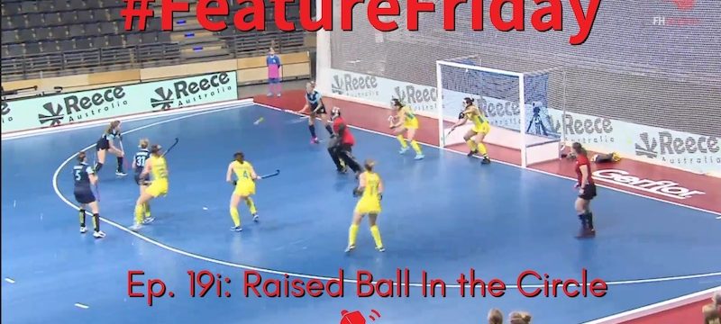 indoor raised ball circle shot on goal deflection centre line restart save defender