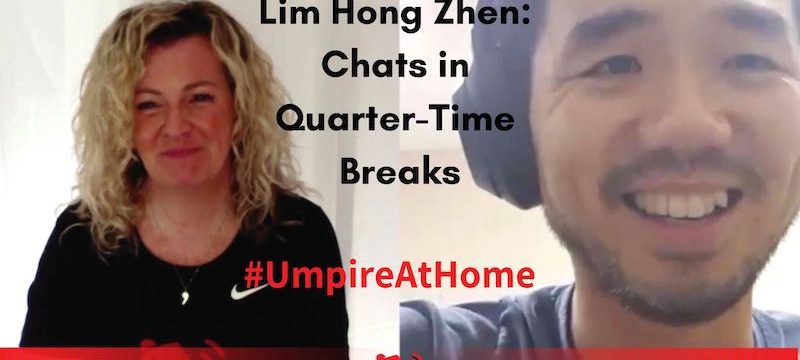 Chats in Quarter-Time Breaks | Lim Hong Zhen | Hockey Umpiring Skills | #UmpireAtHome #TBT