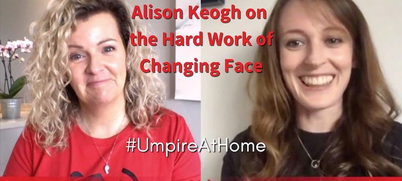 Alison Keogh on the Hard Work of Changing Face | Hockey Umpiring Skills | #UmpireAtHome #TBT