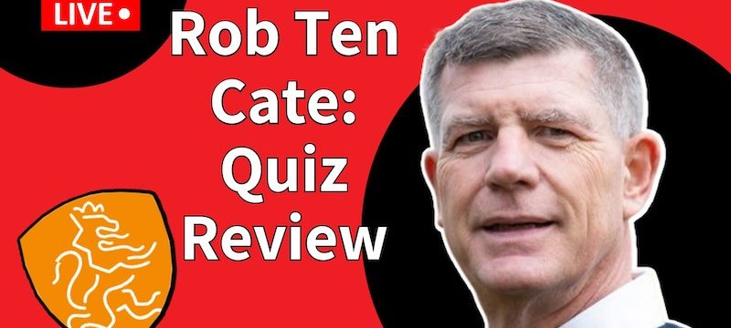 Rob ten Cate on #UmpireAtHome | The KNHB Quiz Redux | Ep. 27