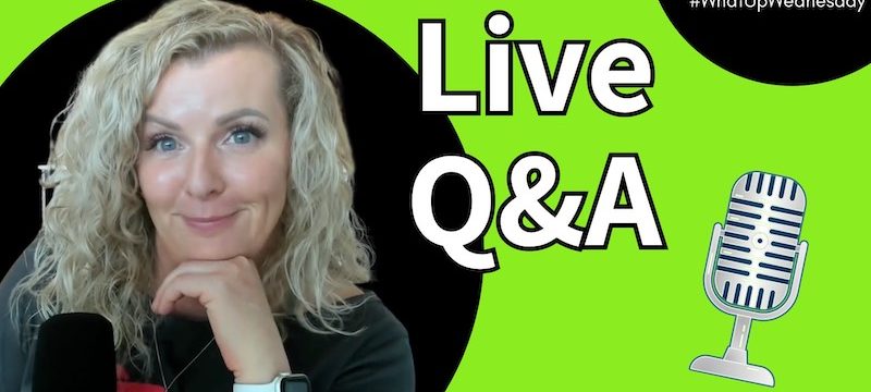 Live Q&A #WhatUpWednesday Ep. 34