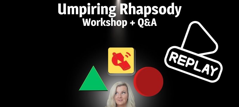 Umpiring Rhapsody Replay | Reading Hockey Club