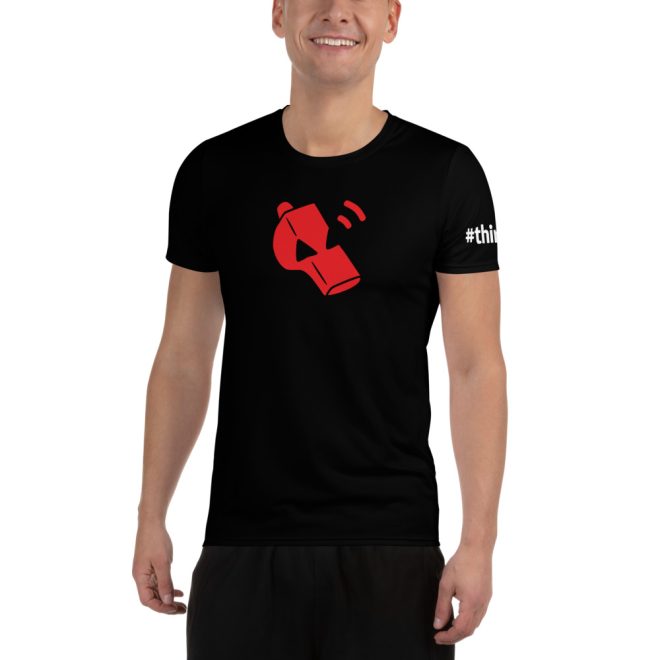 Big Red Whistle Athletic T-shirt (M)