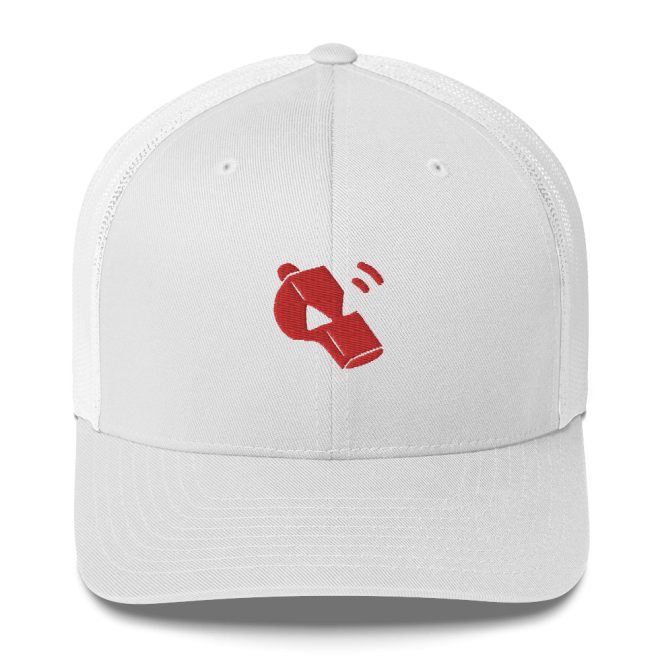 Red Whistle Trucker Cap - Image 4