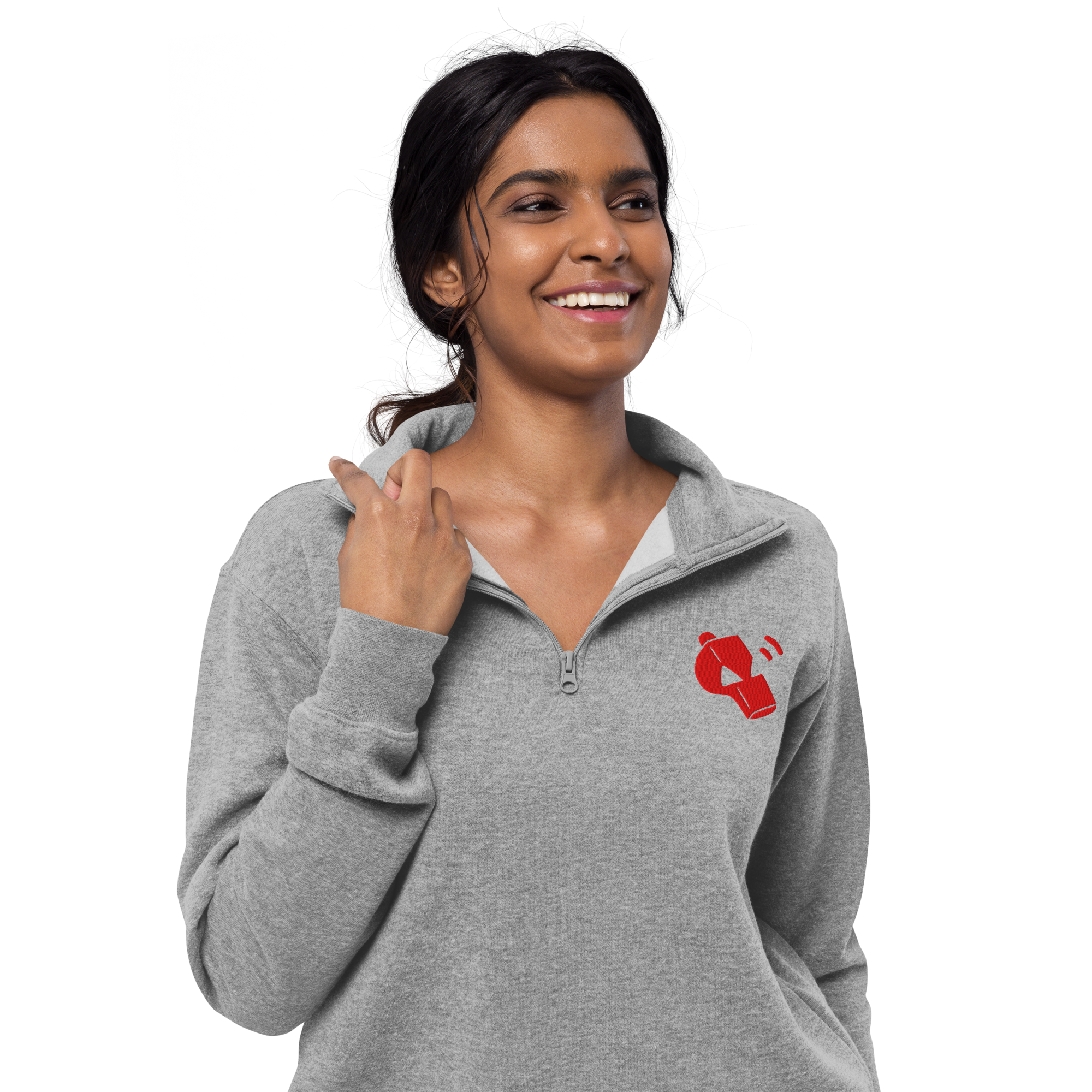 Little Red Whistle All Folx Fleece Quarter Zip