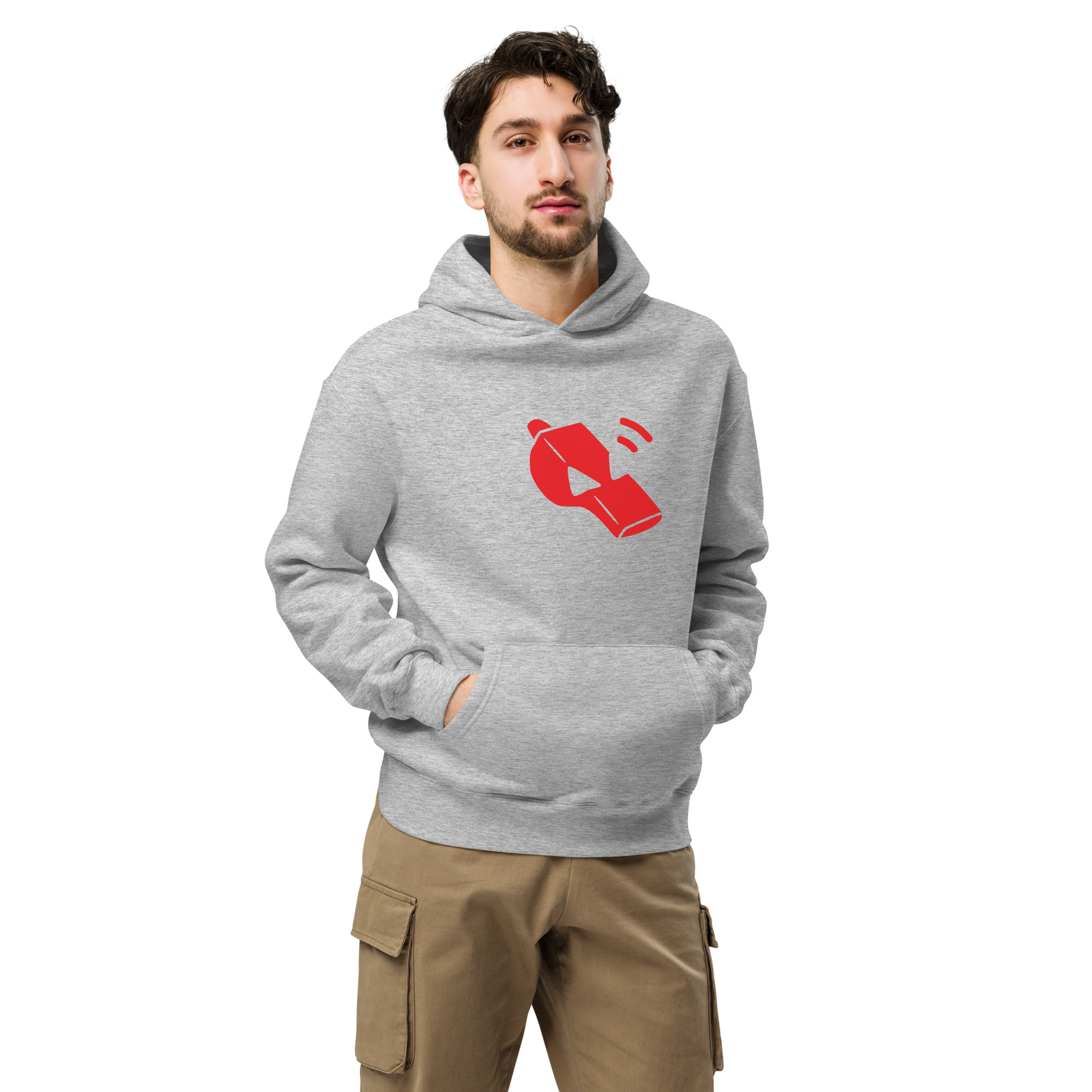 Red Whistle Oversized Hoodie