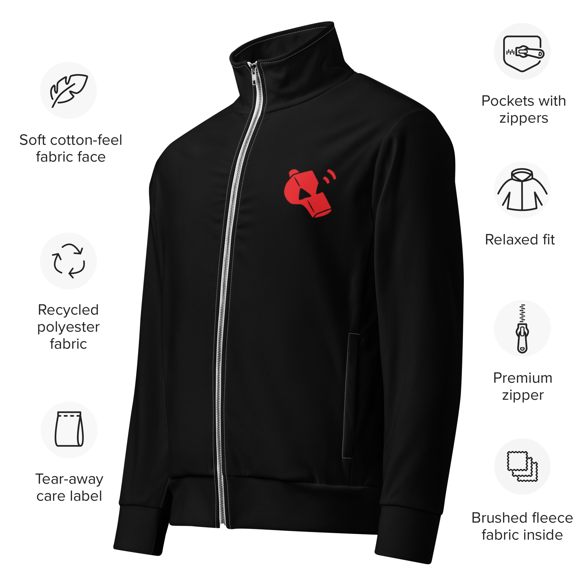 Red Whistle Track Jacket - Image 7